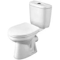 Унитаз-компакт Santek Анимо 1.WH30.2.135 с сиденьем микролифт, белый