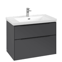 Тумба под раковину 77х48 см Villeroy&Boch Subway 3.0 C57401VR graphite