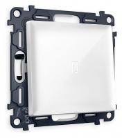 Выключатель проходной одноклавишный с подсветкой Ambrella Volt Quant MA102035