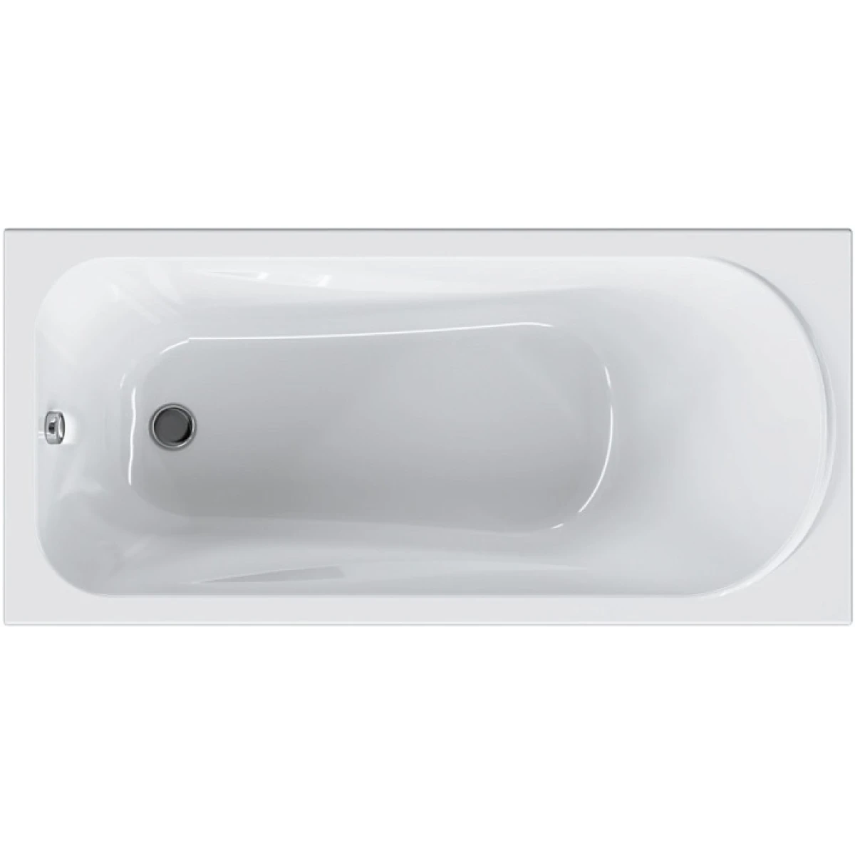 Акриловая ванна Am.Pm Sense New W76A-160-070W-A 160x70 см, белый