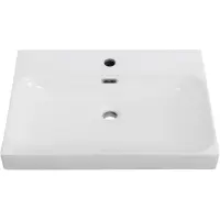 Раковина BelBagno Marino BB-8078-60 61x46 см, накладная, белый