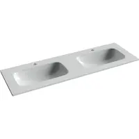 Раковина Ceramica Nova Grace CN7022 141x46 см, накладная, белый