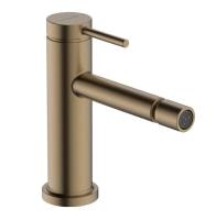 Смеситель для биде hansgrohe Tecturis S 73201140 со сливным гарнитуром шлифованная бронза