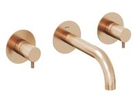 Смеситель для ванны Ravak Espirit X070351 розовое золото матовое