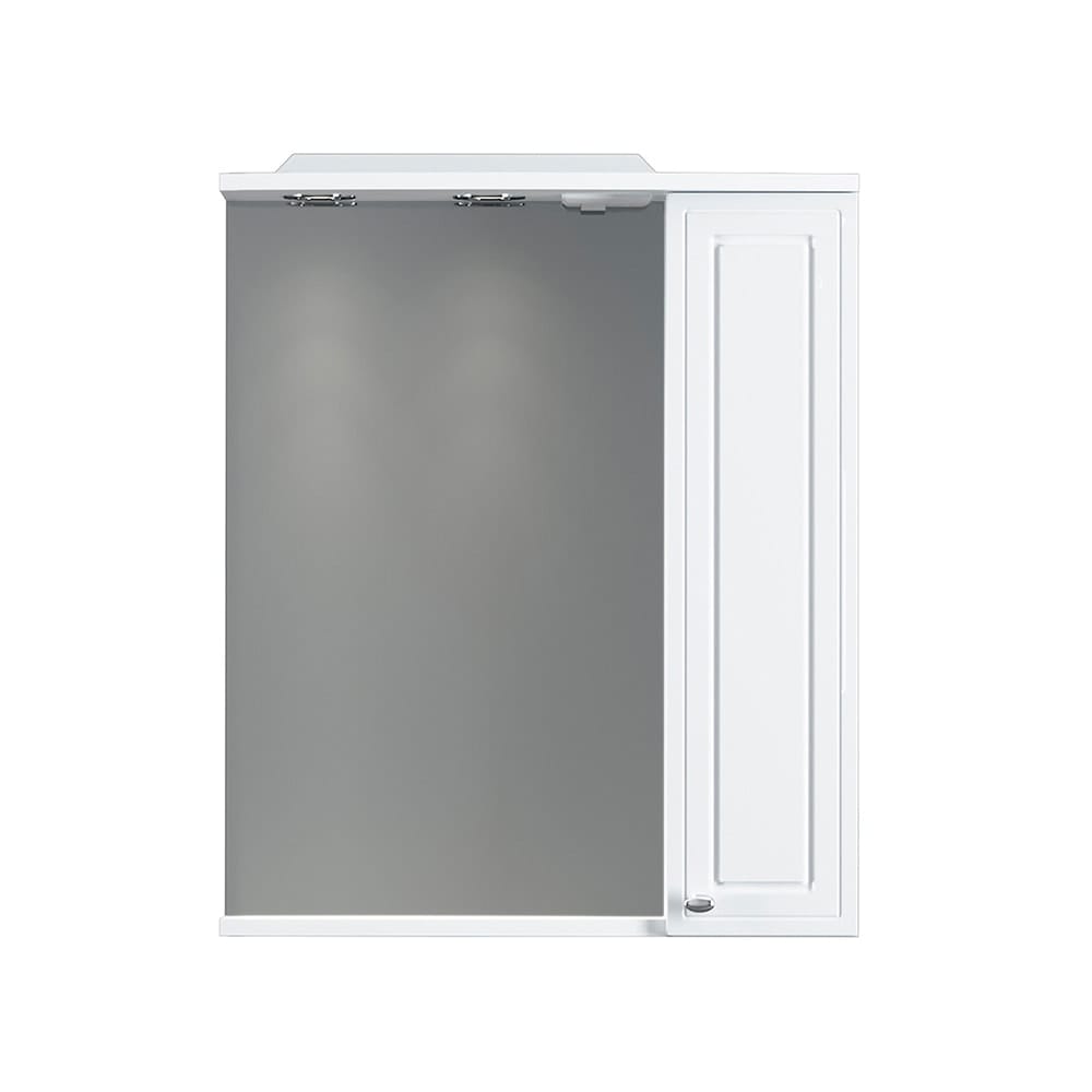 Шкаф зеркальный Damixa Palace One 60 (M41MPR0601WG) с подсветкой