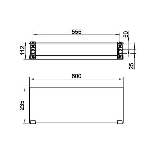 Полочка Keuco Plan 14975010000