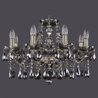 Подвесная люстра Bohemia Ivele Crystal 1413 1413/8/200/G/M731