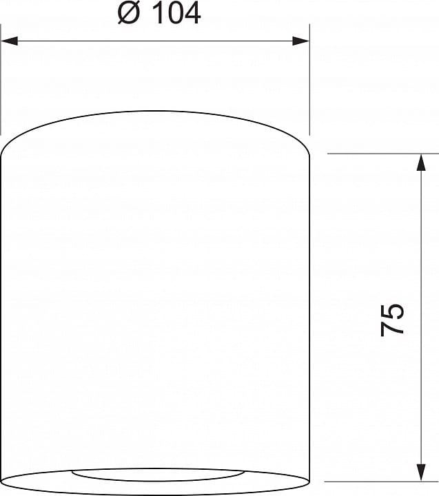 Накладной светильник Elektrostandard DLR026 a063934