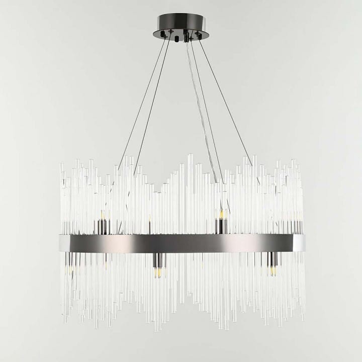 Подвесная люстра Arte Milano Бари 430110.600.12.G9.A1 BK