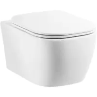 Унитаз подвесной BelBagno Genova BB1102CH безободковый, белый