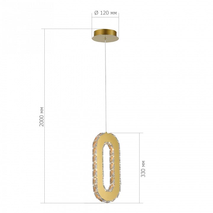 Подвесной светильник ST-Luce Allungo SL6506.203.01
