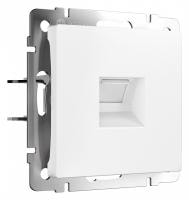 Розетка Ethernet RJ-45 и со шторками без рамки Werkel белый матовый W5120001