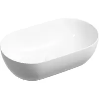 Раковина-чаша Ceramica Nova Twist CN12001 50x30 см, накладная, белый