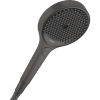 Лейка для душа hansgrohe Rainfinity 130 3jet 26864340 шлифованный черный хром