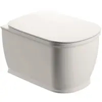 Унитаз подвесной Grossman Comfort GR-P3013 безободковый, с сиденьем микролифт, белый