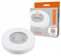 Лампа светодиодная Wolta  GX53 10Вт 4000K WSTD-GX-10W4KGX53-WL