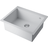 Кухонная мойка Omoikiri Bosen 61A 4993826 белая матовая