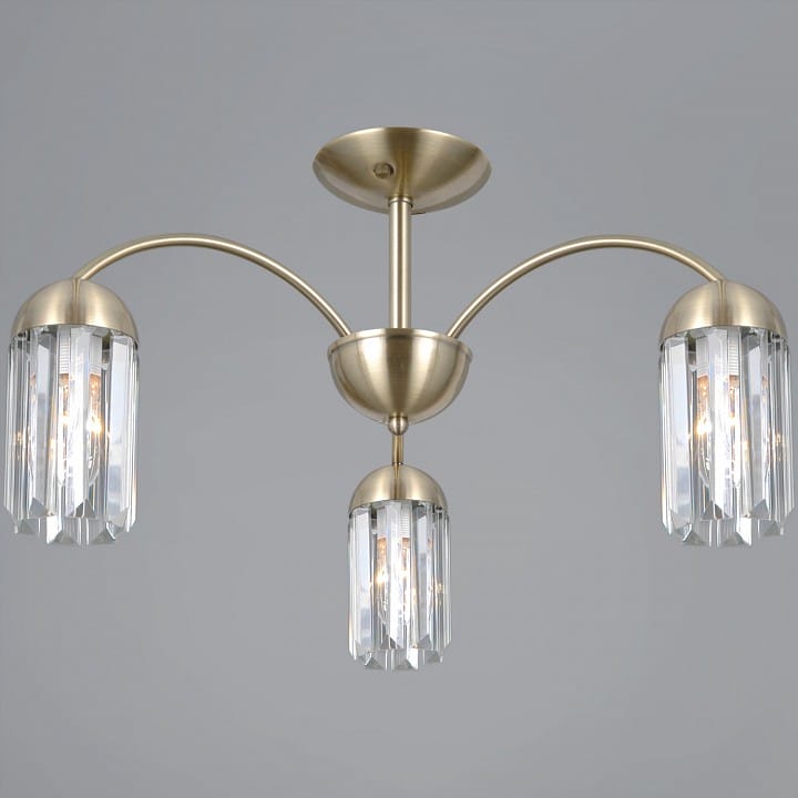 Люстра на штанге ILLUMICO LYRA IL0599-3CSQ-24 AB LYRA