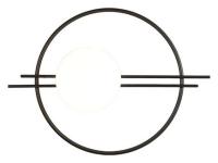 Накладной светильник Inodesign Esta Esta Black 40.4430