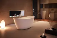 Акриловая ванна Vagnerplast Loma KRBV167LOR7X-64 167,5x78 см, отдельностоящая, белый