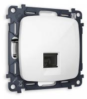 Розетка телефонная RJ-11 без рамки Ambrella Volt OMEGA MO112030