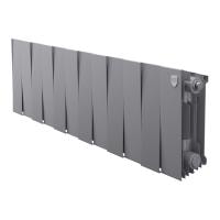 Радиатор биметаллический Royal Thermo PianoForte 200 Серебристый - 12 секц.