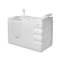 Акриловая ванна Abber AB9000 C R 130x70 см R, белый