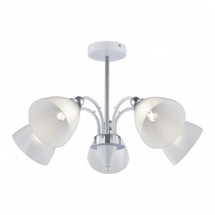 Люстра на штанге Arte Milano Napoli-326008 326008/5 WH+CR