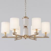 Подвесная люстра Eurosvet Caprera 60146/6 латунь