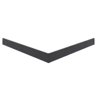 Экран для подона Taliente Март 90x90 черный FPSE-ST-90B