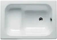 Чугунная ванна Roca Banaceo 100х70 7.2130.0.000.1 белый