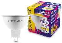 Лампа светодиодная Luminarte GU5.3 10Вт 3000K LSTD-MR16-10W3KGU5.3