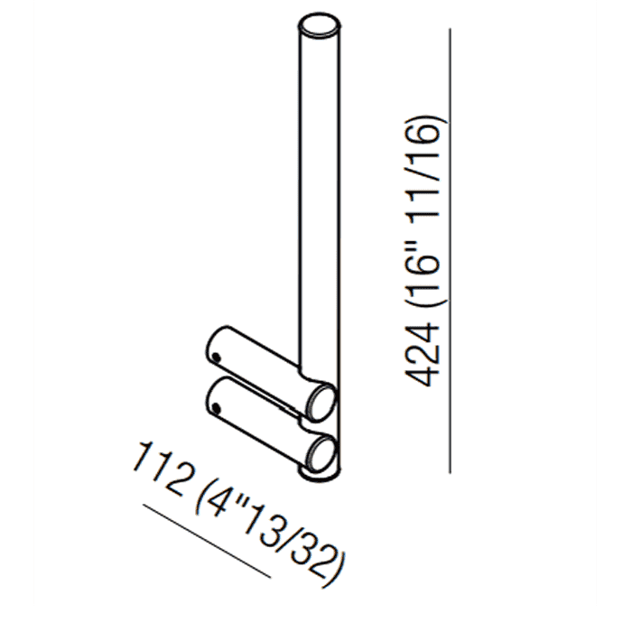 Держатель туалетной бумаги Agape Dot line ADTL0454RT светлое дерево