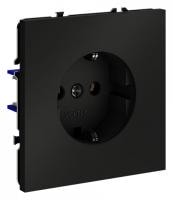 Розетка с заземлением без рамки Voltum S70 VLS040108