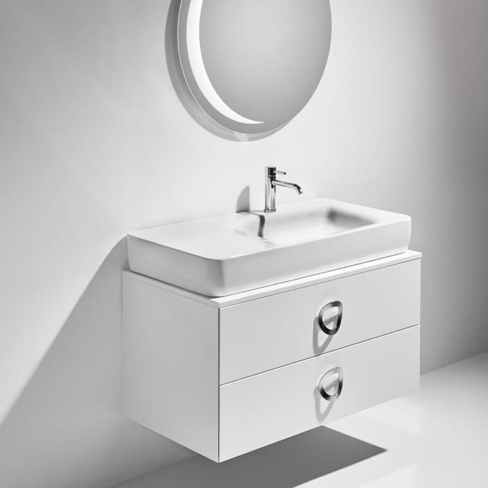 Тумба под раковину Simas Henges 100 HEM02 bianco lucido