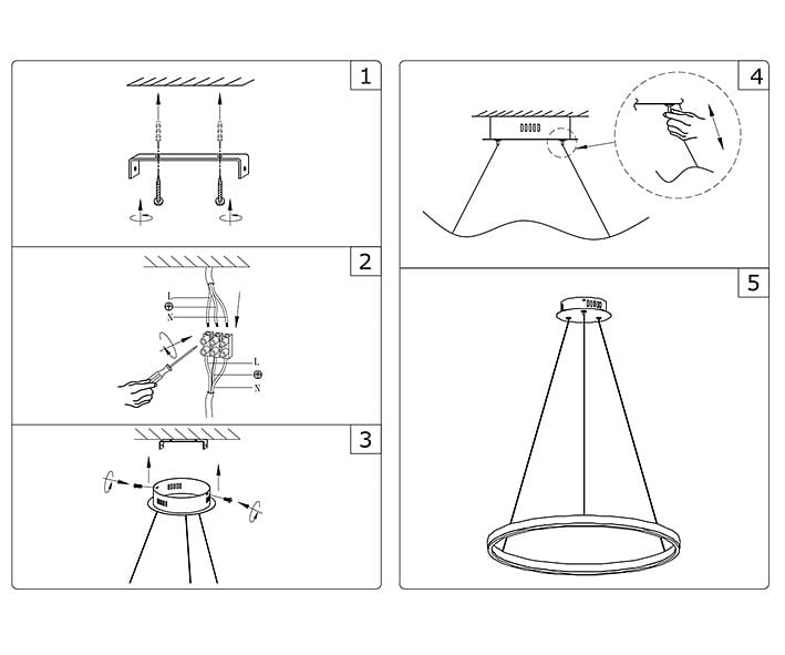 Подвесной светильник Kink Light Тор 08213,19A(3000K)