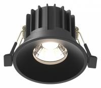 Встраиваемый светильник Maytoni Technical Раунд DL058-12W-DTW-B