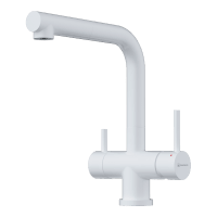 Смеситель для кухни Omoikiri Takamatsu 4994357 белый матовый