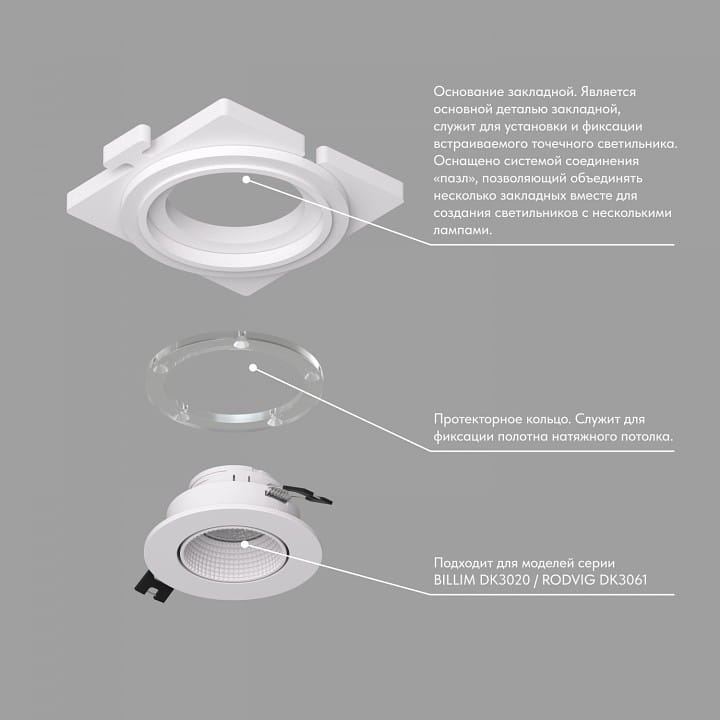 Кольцо декоративное Denkirs SCB DK3020/61-SCB