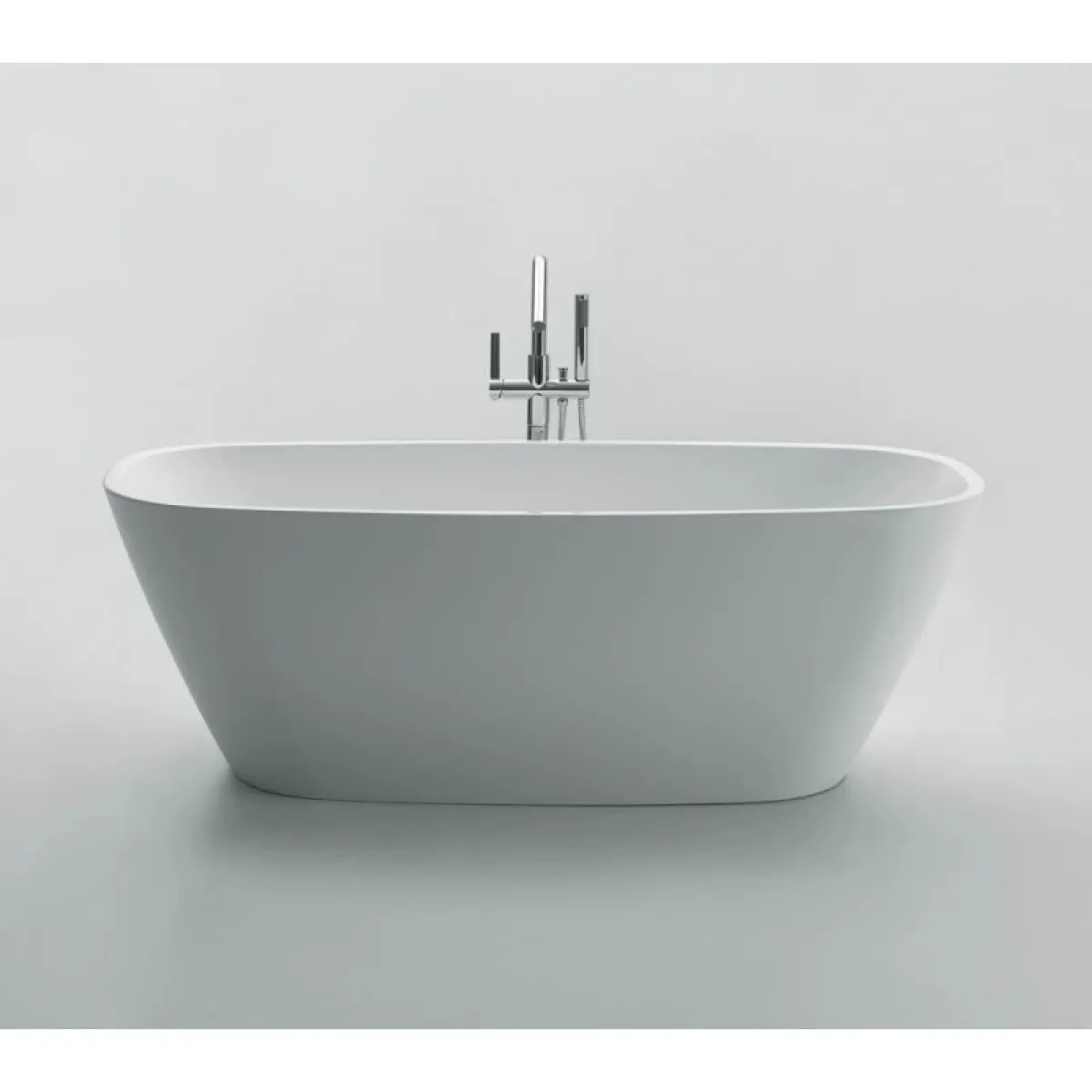Акриловая ванна BelBagno BB72-1500-W0 150x76 см, отдельностоящая, белый