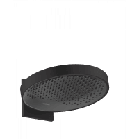 Верхний душ hansgrohe Rainfinity 360 1jet 26230670 с настенным креплением матовый черный