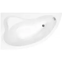 Акриловая ванна 149x89,5 см левая Aquanet Atlanta 00205402