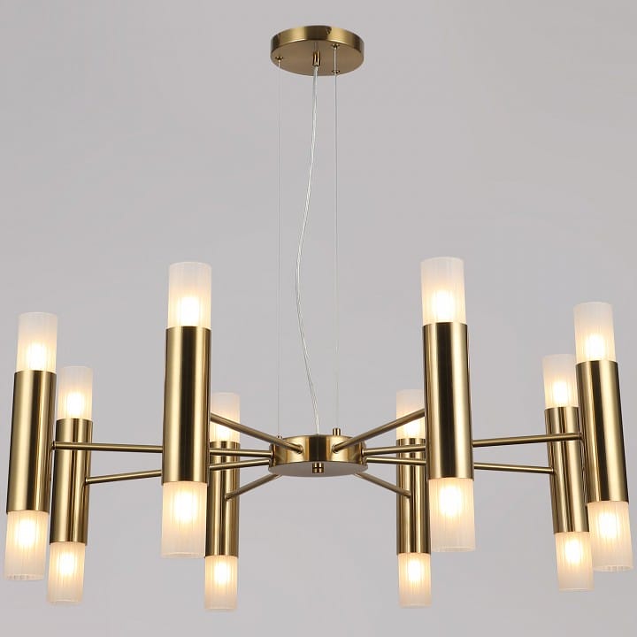 Подвесная люстра ILLUMICO BRASS IL0314-16P-79 BRASS