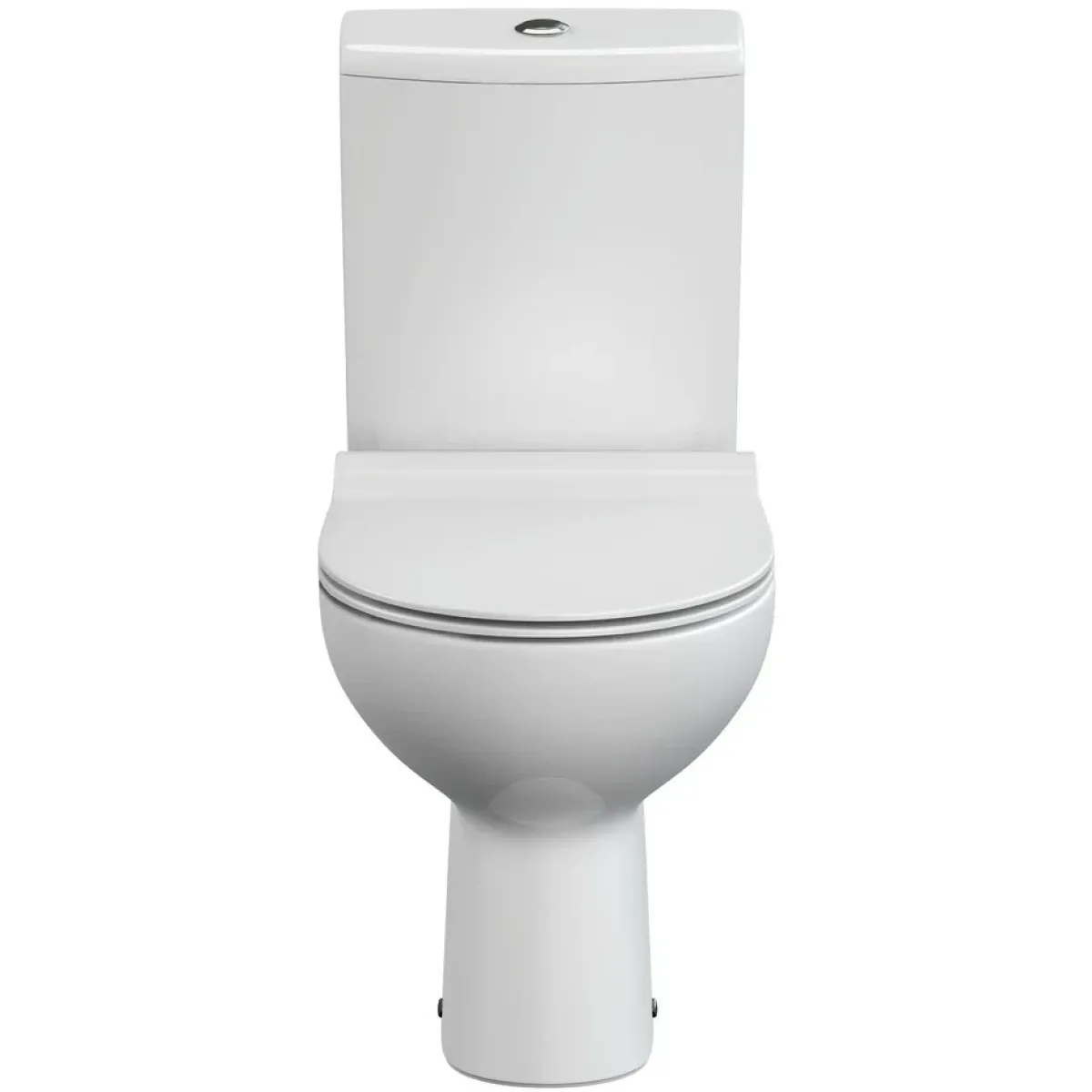 Унитаз-компакт Cersanit Nature A65410 безободковый, с сиденьем микролифт, белый