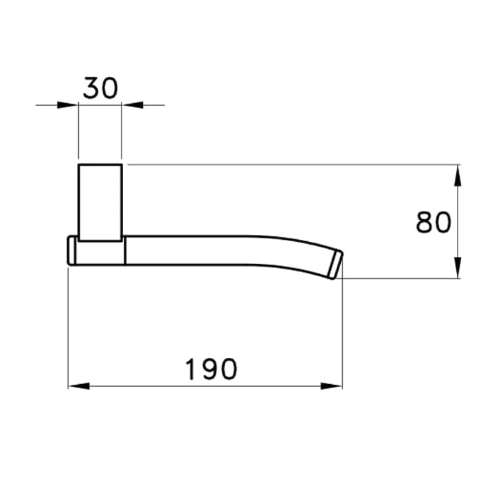 Держатель туалетной бумаги Stella Bamboo BT 10015 CR00