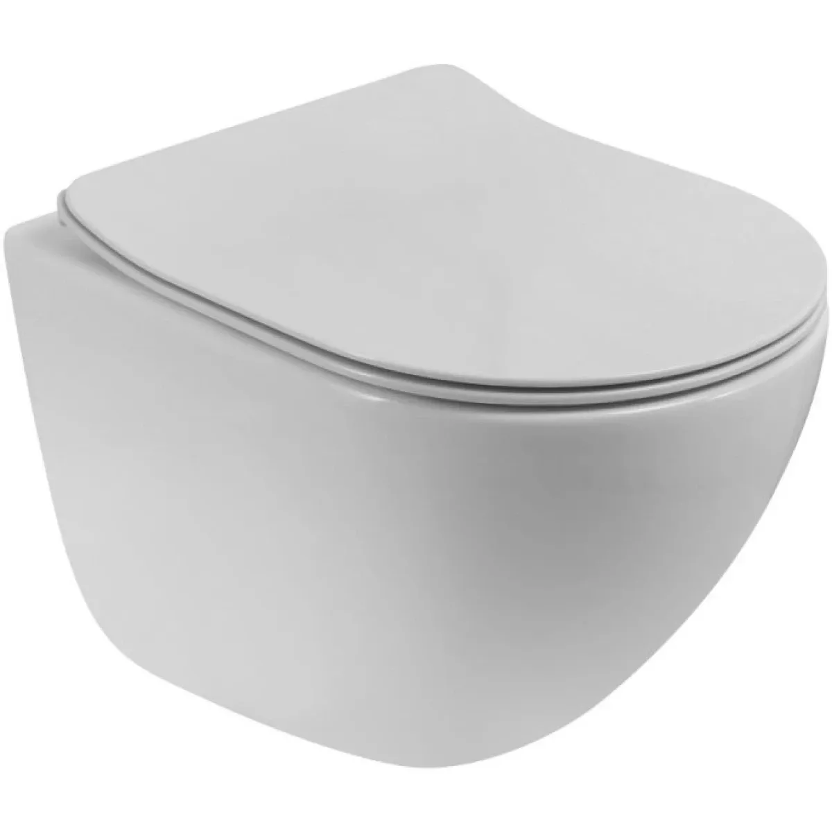 Унитаз подвесной BelBagno Amanda BB051CH-TOR-FC безободковый, торнадо, белый