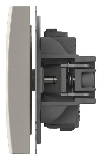 Розетка без заземления без рамки Elbi Eleсtriс Zena Vega 609-010200-215