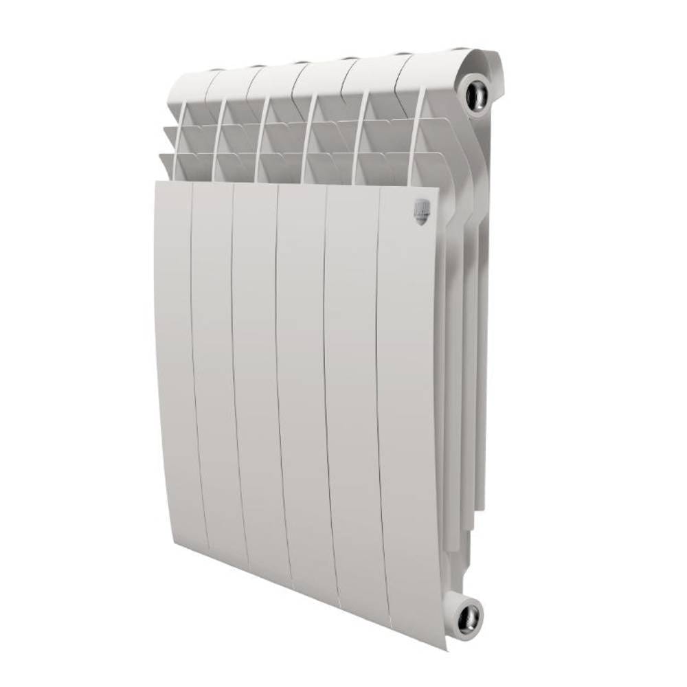 Радиатор биметалл Royal Thermo BiLiner 500 Silver Satin - 6 секц.
