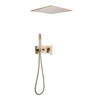 Душевой комплект Abber Daheim AF8221G золото матовое