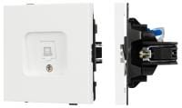 Розетка Ethernet RJ-45 и со шторками, без рамки Arlight SCT-TENDO 054594